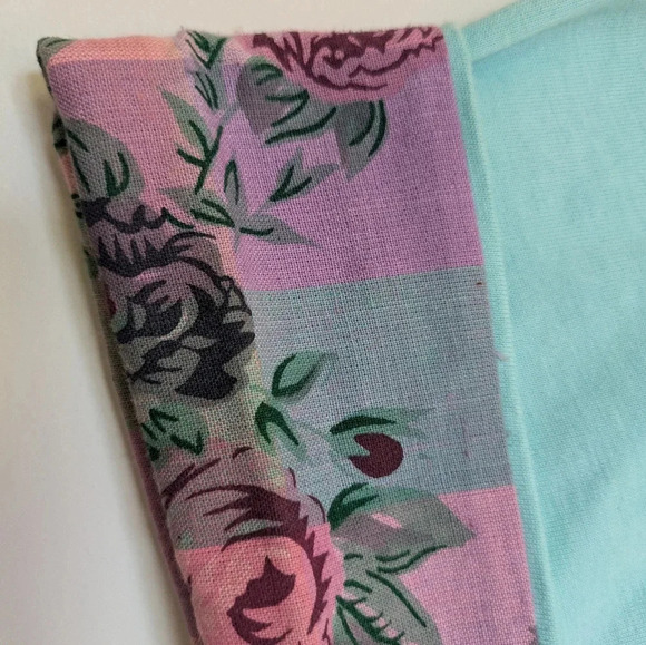 80s Lady Footlocker Crewneck Contrast Shirt Sleeve Cotton Top Size  Large - Picture 5 of 12